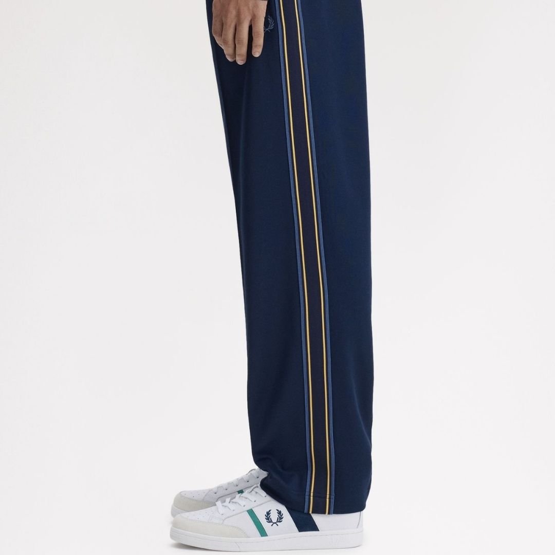 Fred Perry Tramline Tape Track Tennis Blue - Image 3