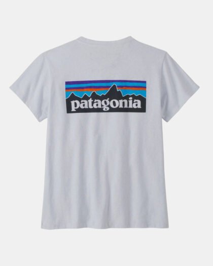 Patagonia Women's P-6 Logo Responsibili-Tee  White