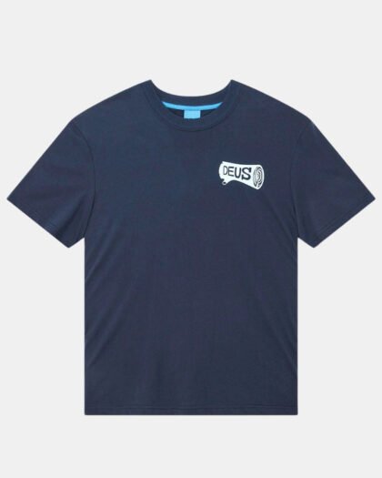 Deus Ex Machina Log Tee Mechanic Blue