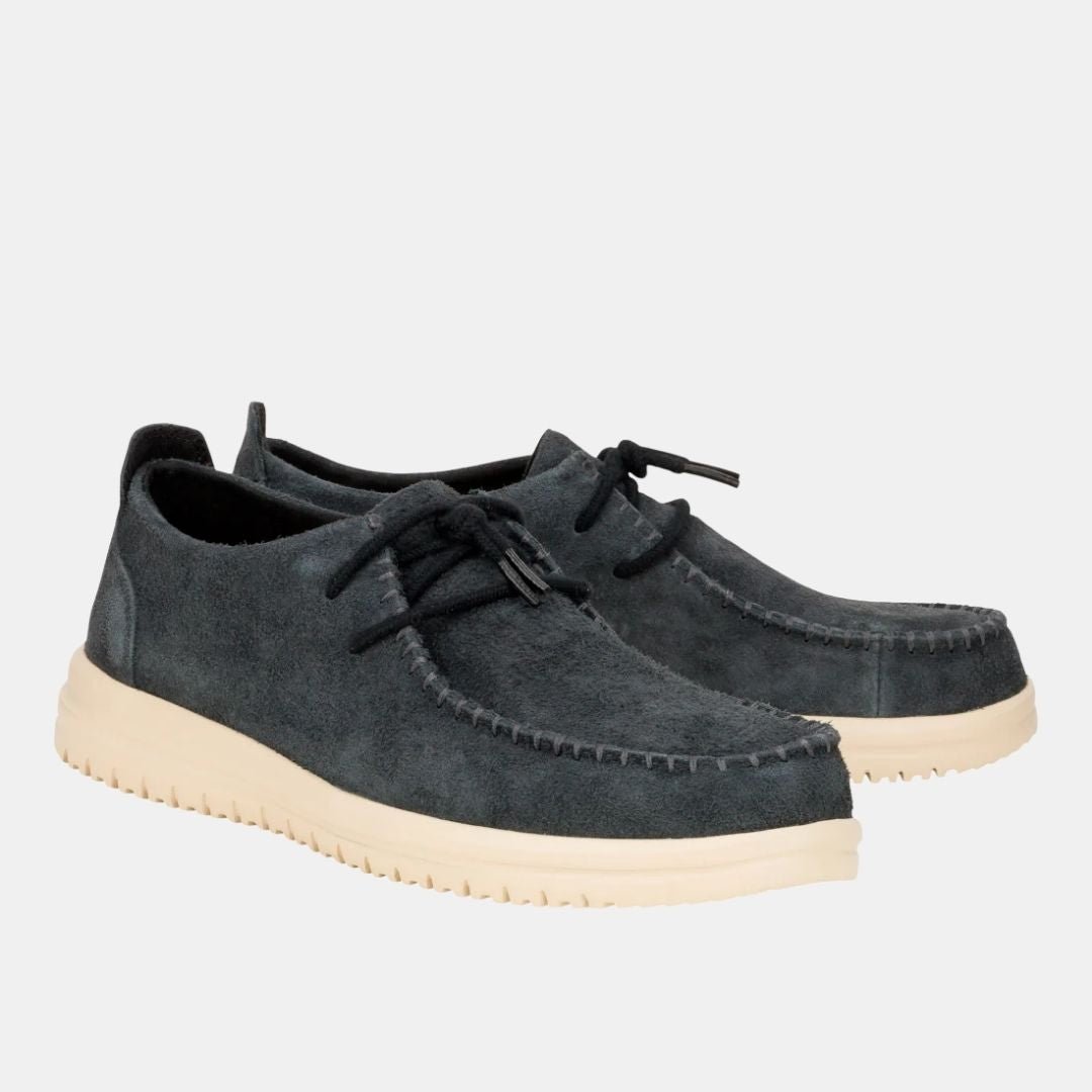 Hey Dude Wally Nxt Moc Black & Wood - Image 2