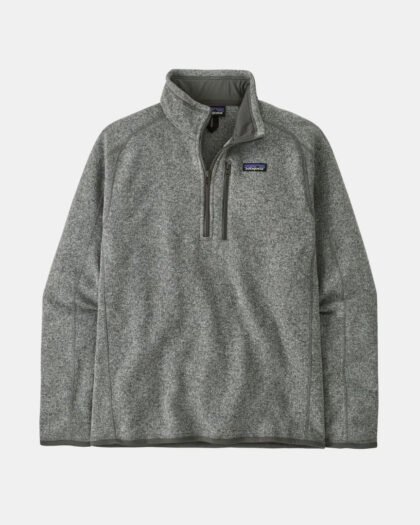 Patagonia Men's Better Sweater 1/4 Zip Stonewash