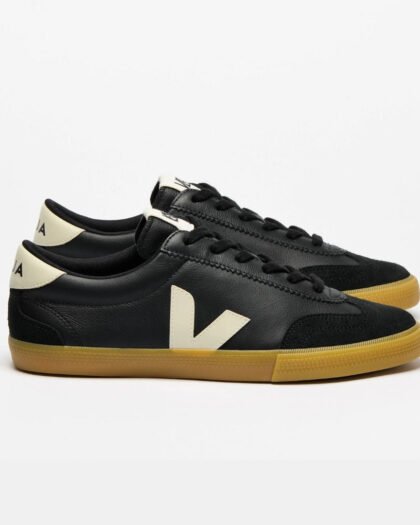 Veja Women's Volley Leather Black Pierre