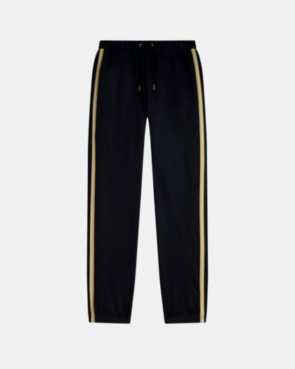 Fred Perry Stripe Tape Track Pant Black/Champagne