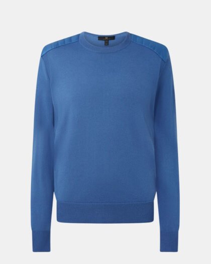 Belstaff Kerrigan Crewneck Jumper Marine Blue
