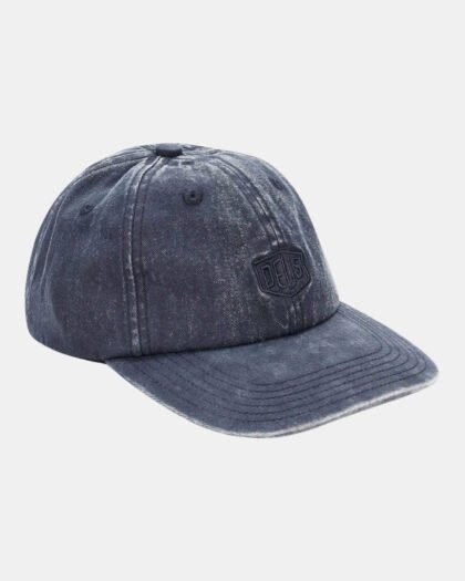 Deus Ex Machina Shield Garment Dyed Dad Cap Black
