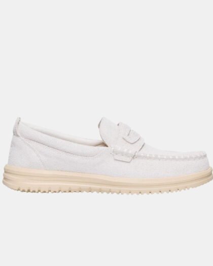Hey Dude Wally Nxt Loafer Egret & Wood Ash