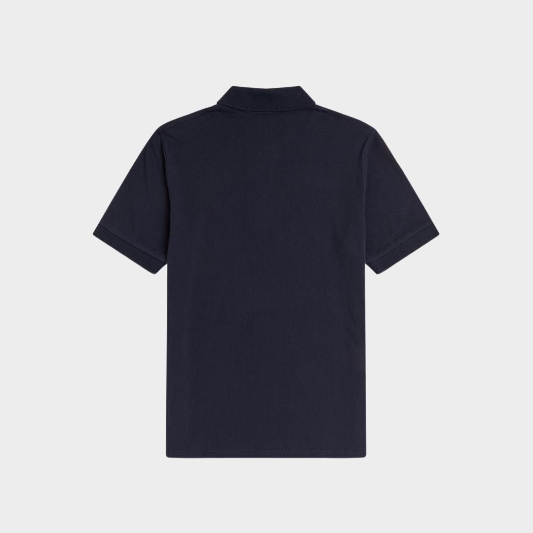 Fred Perry Polo M3 Navy & Ice - Image 2