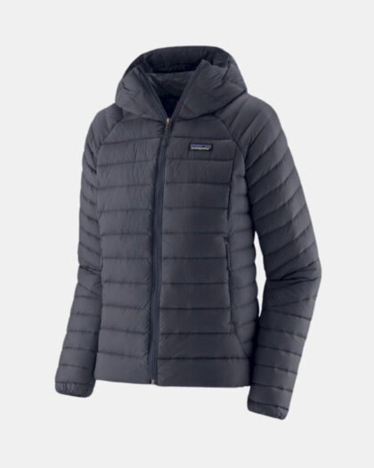 Patagonia Women's Down Sweater Hoody Jacket Smolder Blue