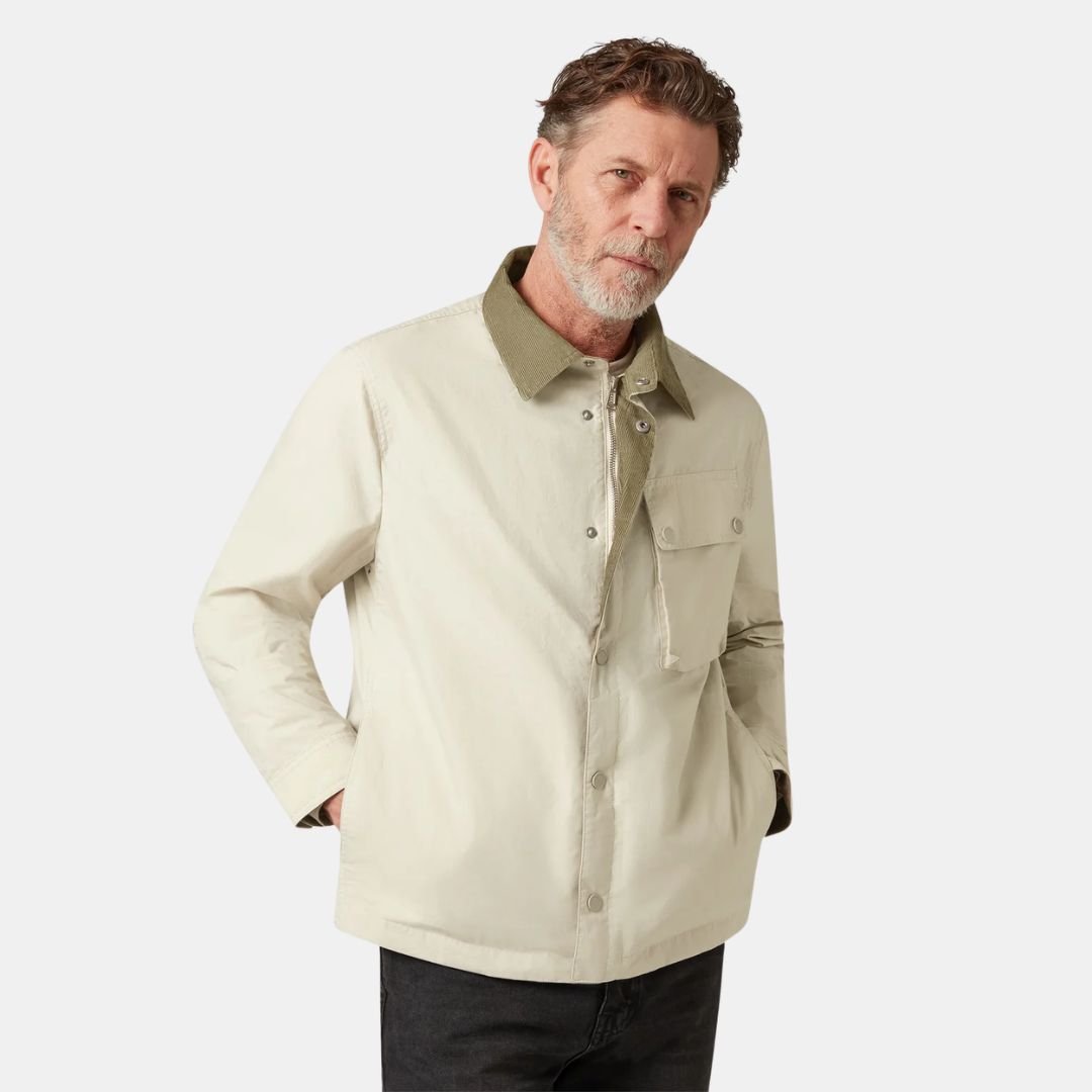 Belstaff Ground Jacket Silver Birch - Image 2