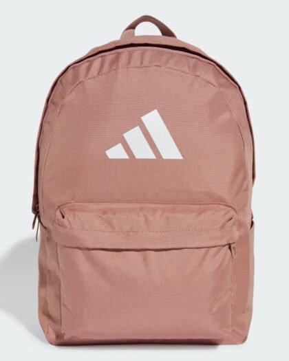 Adidas Classic 3 Bar Logo Backpack Warm Clay