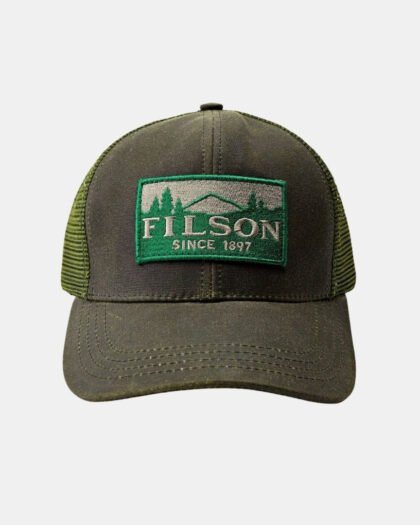 Filson Logger Mesh Cap Otter Green
