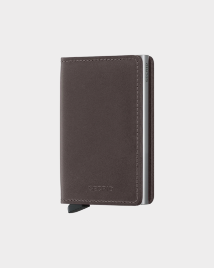Secrid Slim Wallet Style Original Dark Brown