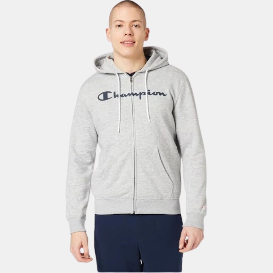 Champion Hoodie Full Zip 218530 Grey - Image 2