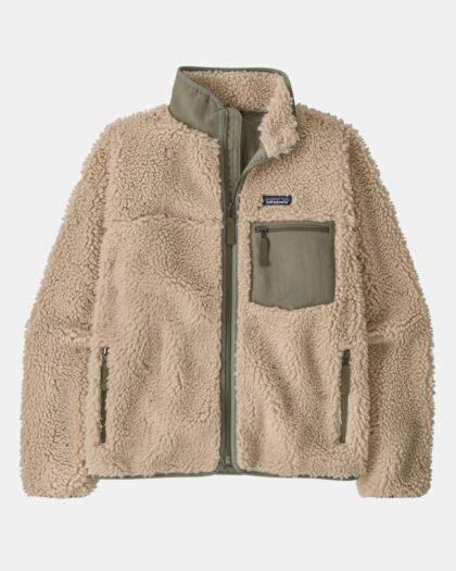 Patagonia Women's Classic Retro-X Jacket Dark Natural w/River Rock Green