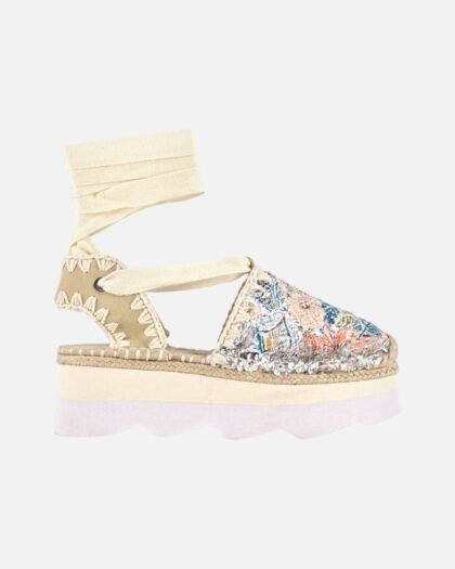 Mou Espa Sandal Sequins Nude