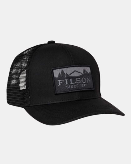 Filson Logger Mesh Cap Black