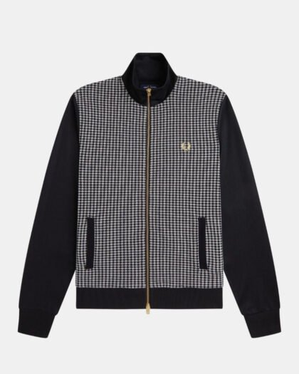 Fred Perry Knitted Front Track Black
