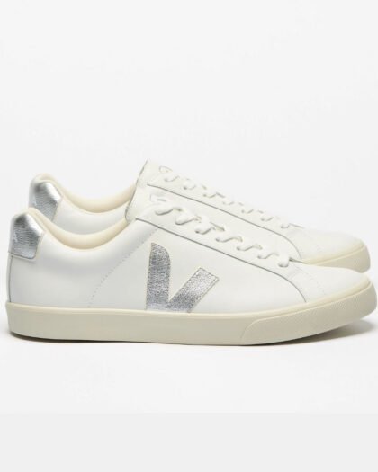 Veja Women's Esplar Leather White Silver