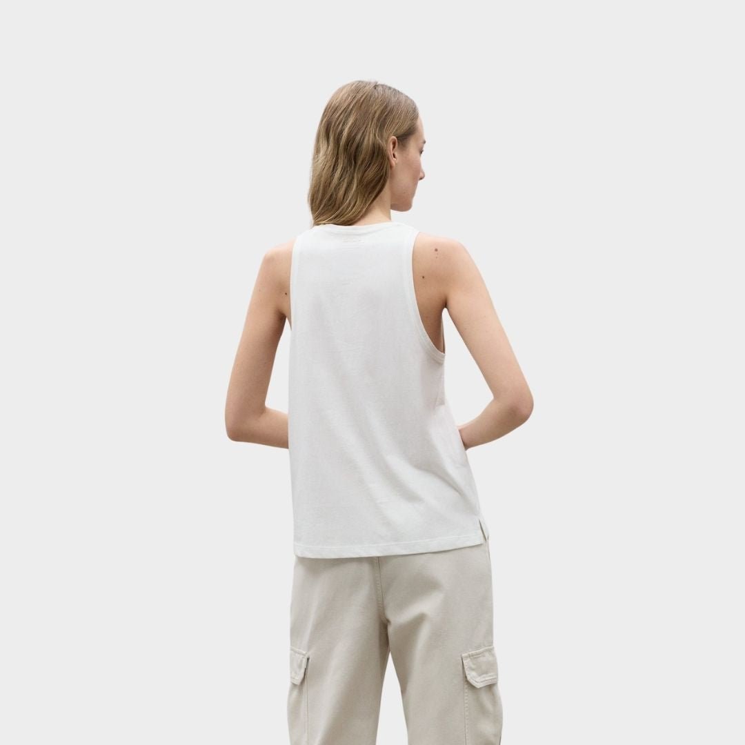 Ecoalf Underlinedalf T-Shirt Papaya - Image 3