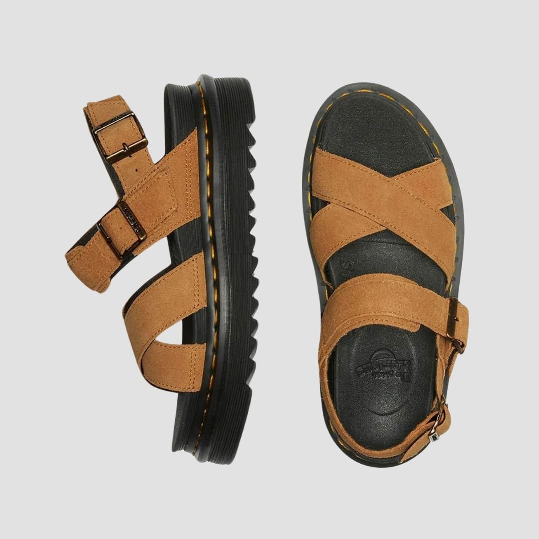 Dr. Martens Voss II Tan VT Women's Sandal - Image 2