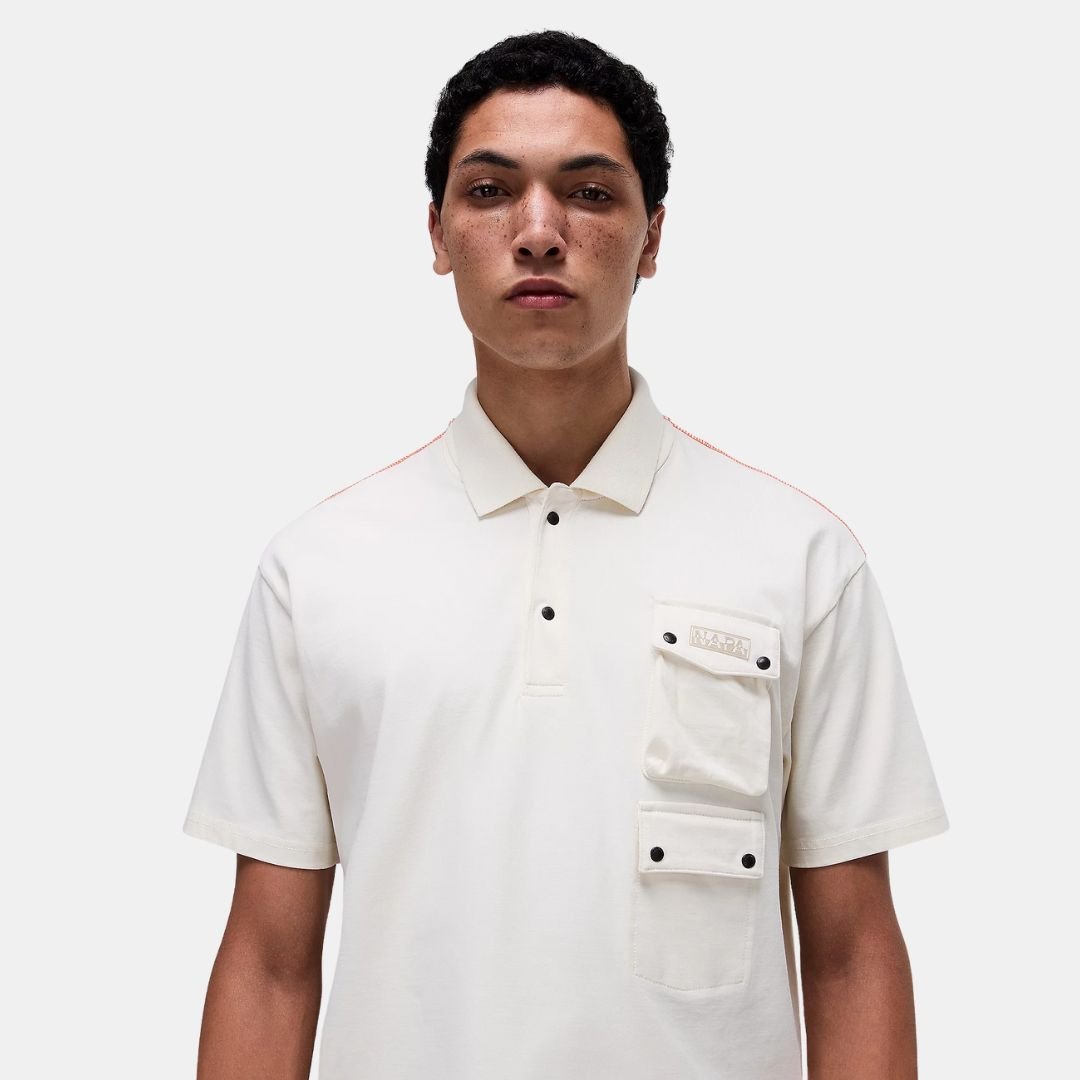 Napapijri Rivalto Polo White Whisper - Image 5