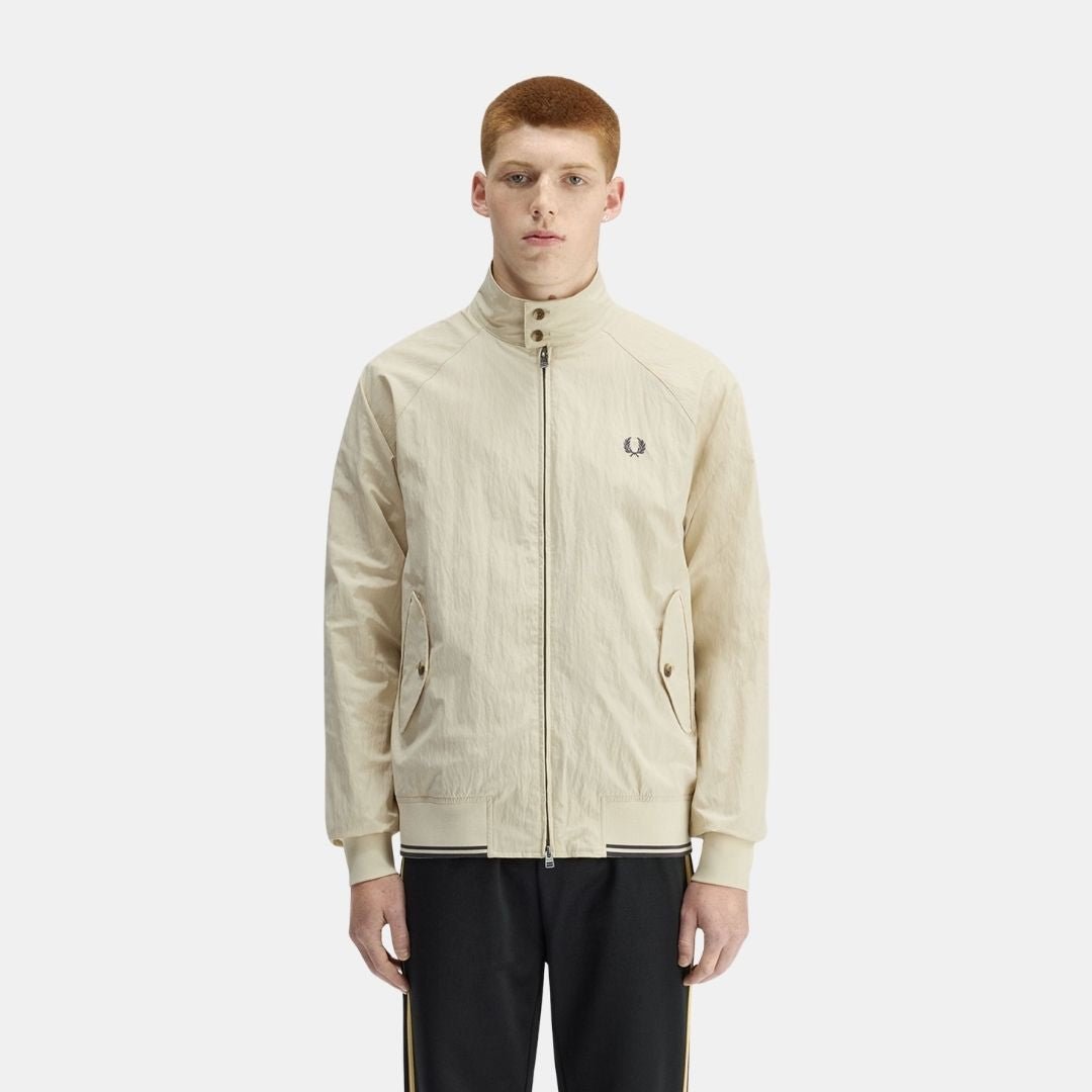 Fred Perry Crinkle Harrington Oatmeal - Image 2