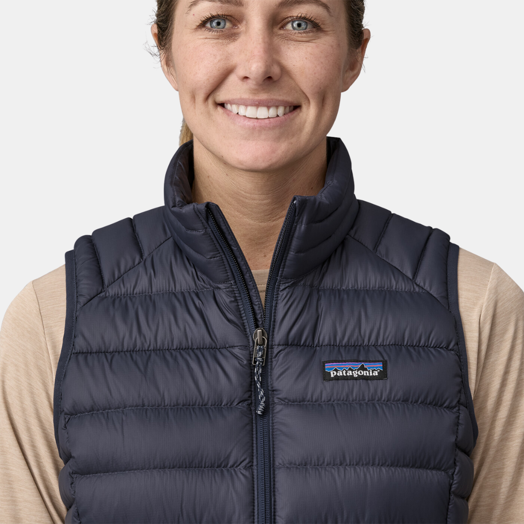 Patagonia Women's Down Sweater Vest Smolder Blue - Image 4