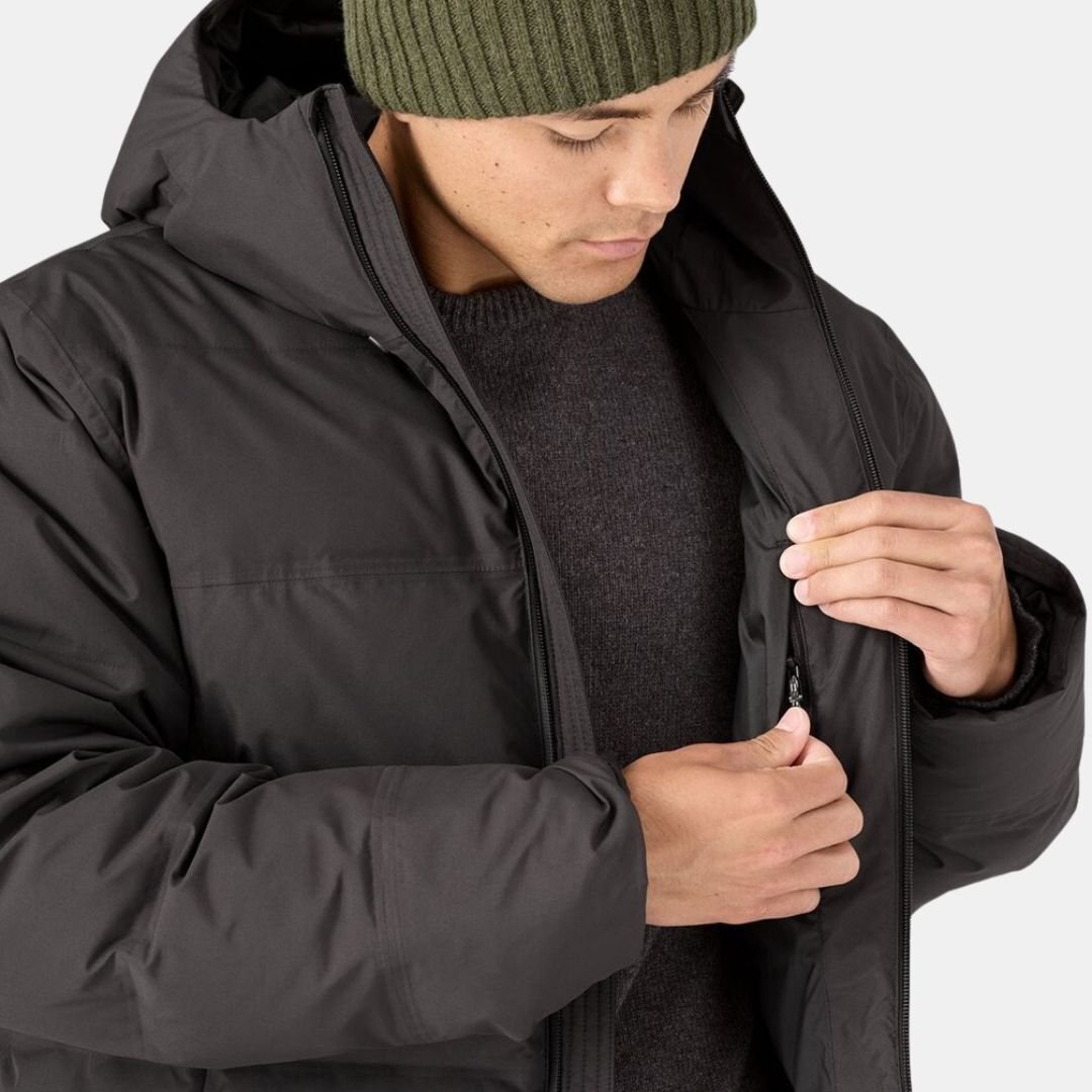 Patagonia Men's Jackson Glacier Jacket Black - Image 5