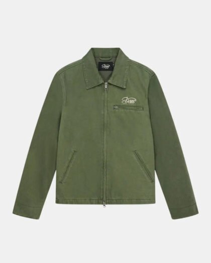 Deus Ex Machina Workwear Overdye Jacket Cypress Green