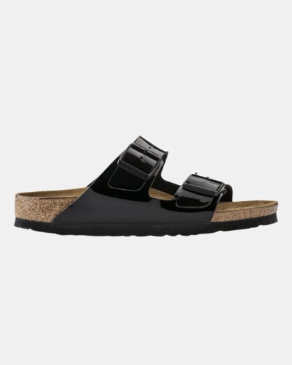 Birkenstock Arizona Birko-Flor Enamel Unisex Patent Black