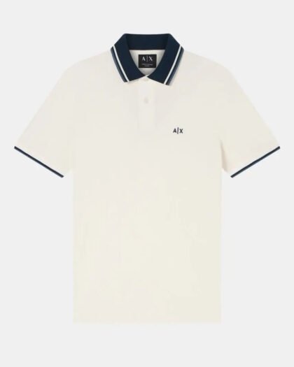 Armani Exchange Polo Off White