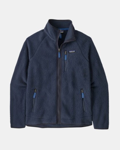 Patagonia Men's Retro Pile Jacket New Navy W-Blue