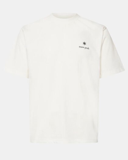 Snow Peak New Standard Logo Off White