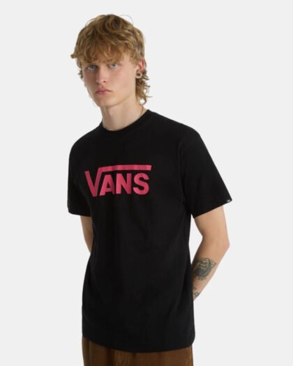 Vans Classic T-Shirt Black Honeysuck