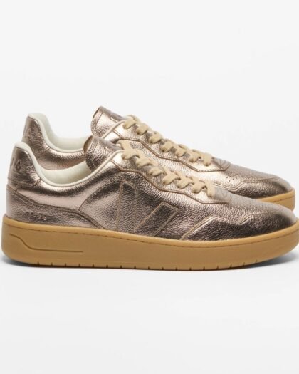 Veja Women's V-90 Leather Full Bronze Natural