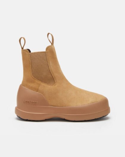 Moon Boot Luna Chelsea Suede Sand