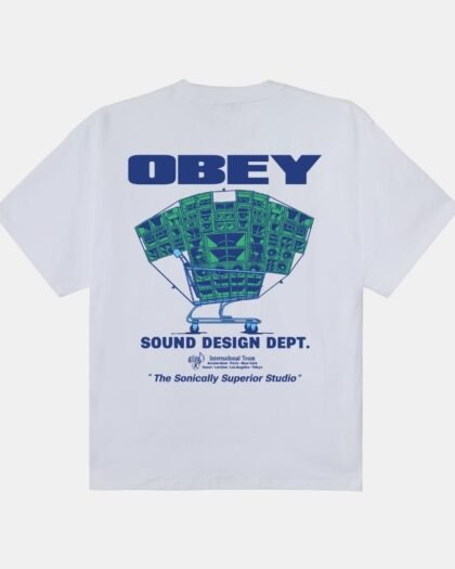Obey Sound Desing Dept White