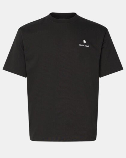 Snow Peak New Standard Logo Black