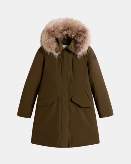 Woolrich Modern Vail Parka Women's Dark Green