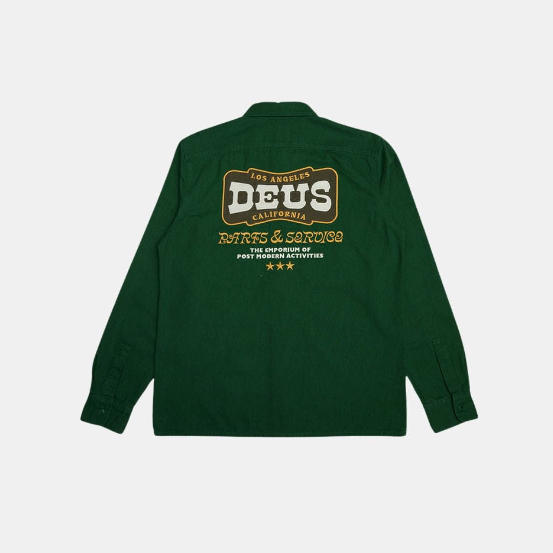 Deus Ex Machina Buckle Up Shirt Hillside Green - Image 2