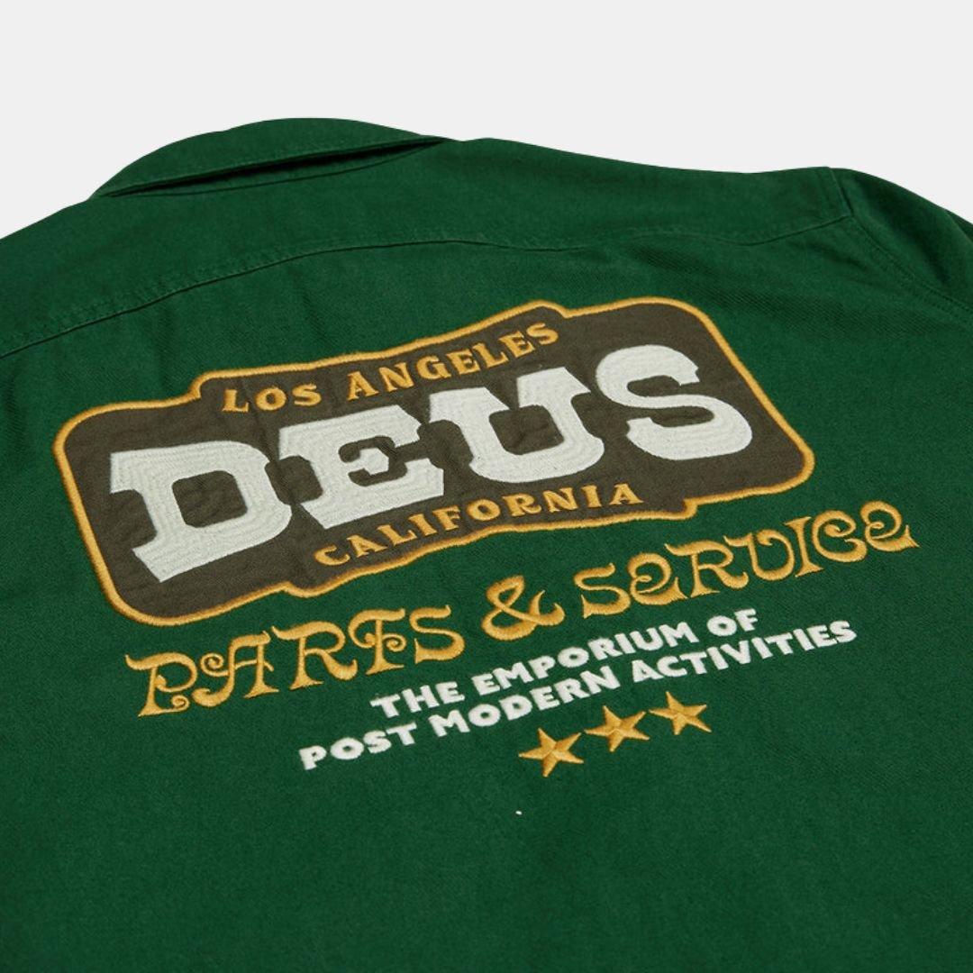 Deus Ex Machina Buckle Up Shirt Hillside Green - Image 6