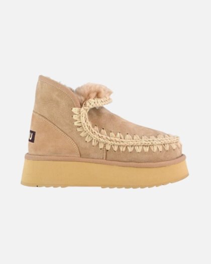 Mou Mini Eskimo Platform Boot Camel