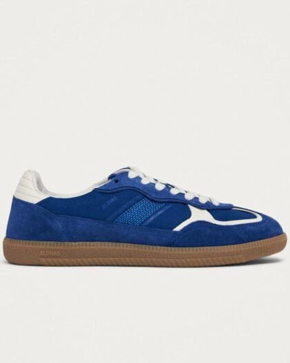 Alohas 490 Rife Sheen Blue Leather Sneakers
