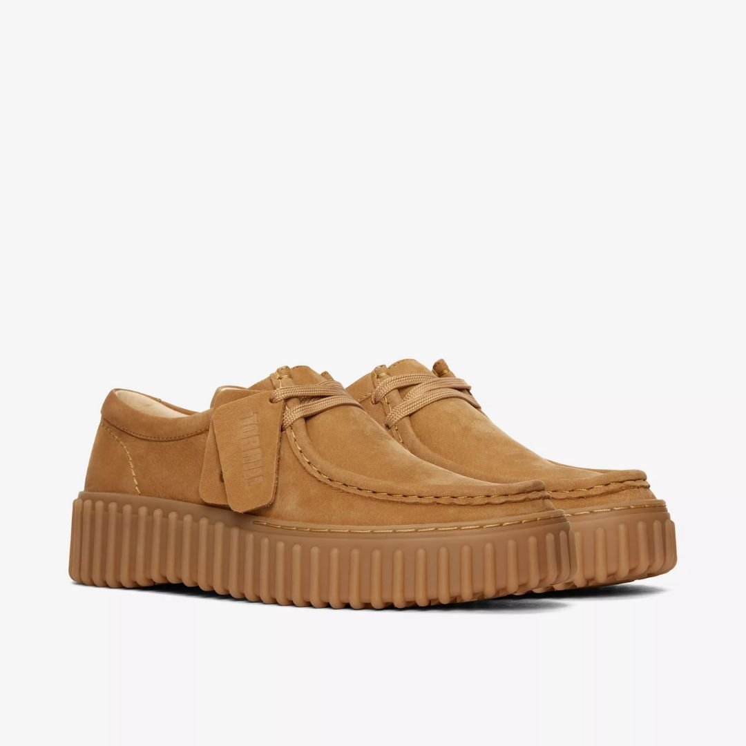 Clarks Torhill Bee Women's Light Tan Nubuck - Image 3