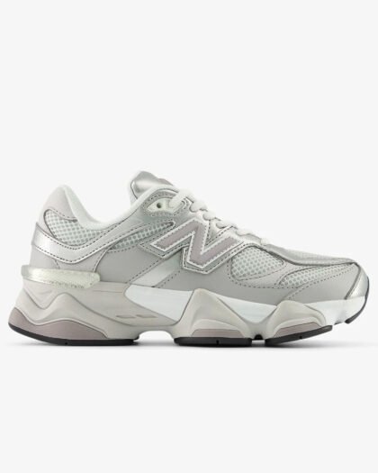 New Balance 9060 Kid's Lace Grey Silver