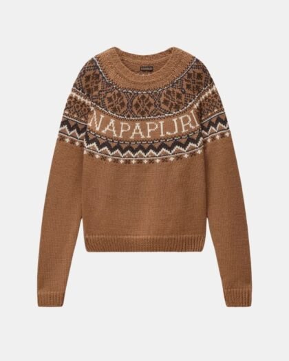 Napapijri Ubaye Jumper Brown
