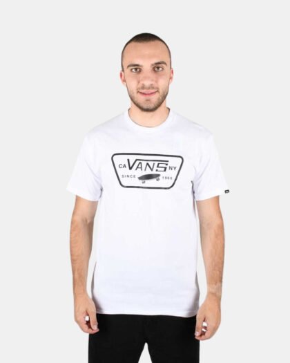 Vans Full Patch T-Shirt White Black