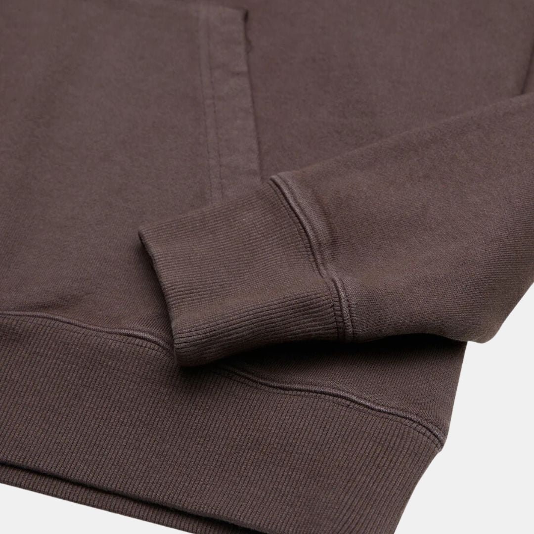 Deus Ex Machina Riders Friend Hoodie Choc Brown - Image 4