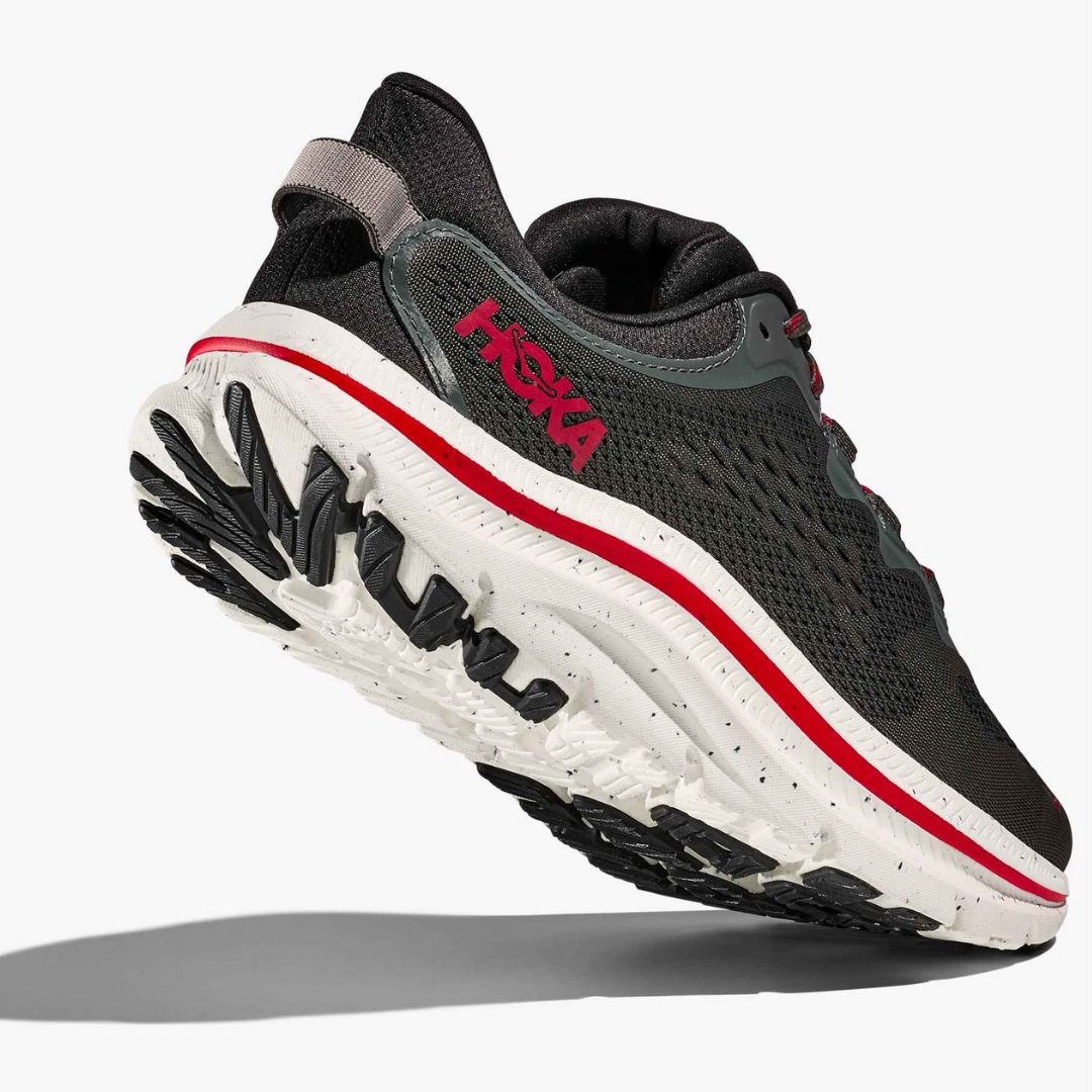 Hoka Kawana 2 Men's Asphalt Grey & Carbon Black - Image 4