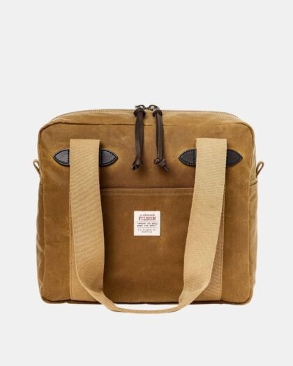 Filson Tin Cloth Tote Bag Dark Tan